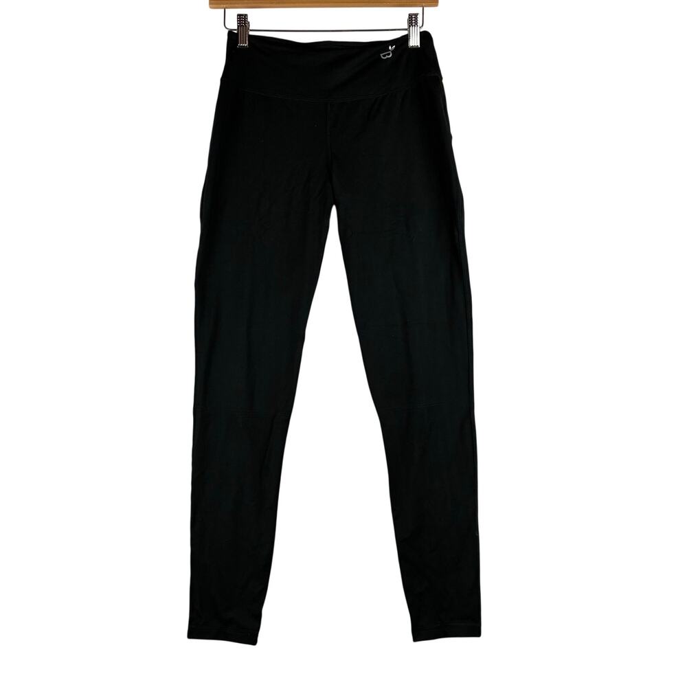 Boody Full Length Bamboo Legging Women's Medium Black Key Pocket Athleisure Yoga